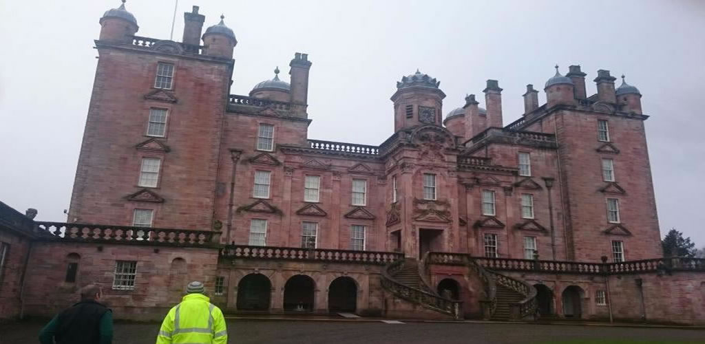 Lightning protection for Drumlanrig Castle